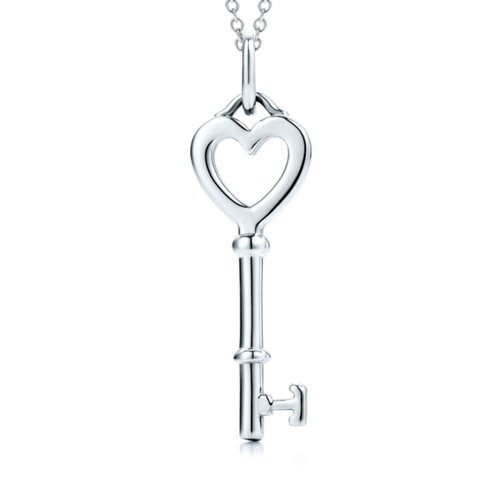 Tiffany Mini Heart Key Pendant